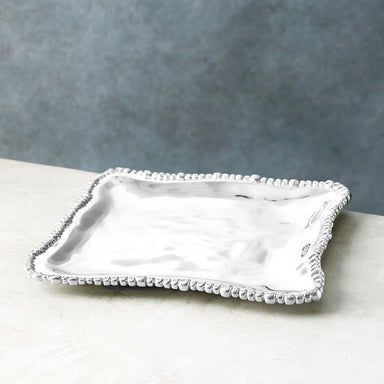 Beatriz Ball Serveware Beatriz Ball Organic Pearl Nova Square. Platter (Sm) 6204
