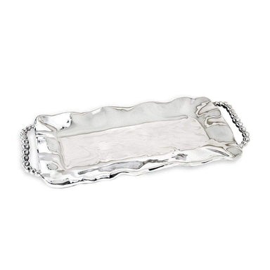 Beatriz Ball Serveware Beatriz Ball PEARL pearla long rect tray w/handles 7336