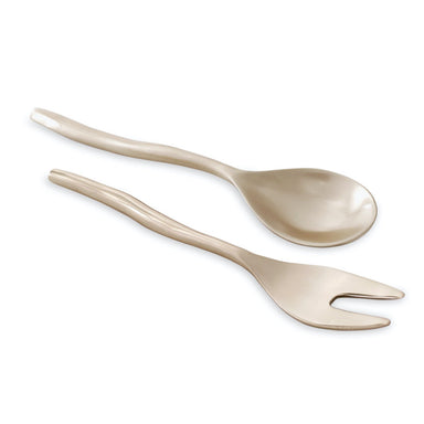 Beatriz Ball Serveware Beatriz Ball SIERRA MODERN Maia Salad Servers Gold