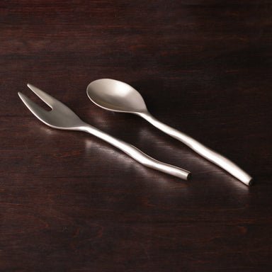 Beatriz Ball Serveware Beatriz Ball SIERRA MODERN Maia Salad Servers Gold