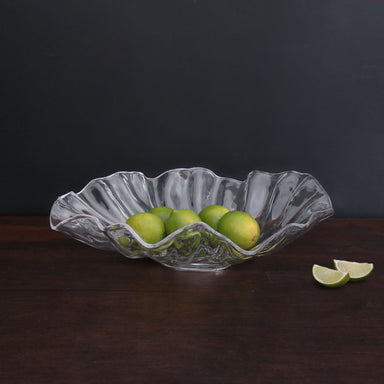 Beatriz Ball Serveware Beatriz Ball VIDA Acrylic Bloom Large Bowl (Clear)