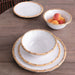 Beatriz Ball Serveware Beatriz Ball VIDA Bamboo 7.5" Cereal Bowl Set of 4 (White and Natural)