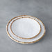 Beatriz Ball Serveware Beatriz Ball VIDA Bamboo 9" Salad Plate Set of 4 (White and Natural)