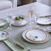 Beatriz Ball Serveware Beatriz Ball VIDA Bamboo Floral Salad Plates Set of 4 (White and Multi)