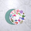 Beatriz Ball Serveware Beatriz Ball VIDA Croc Reversible 15.5" Round Placemats Set of 4 (Coastal)