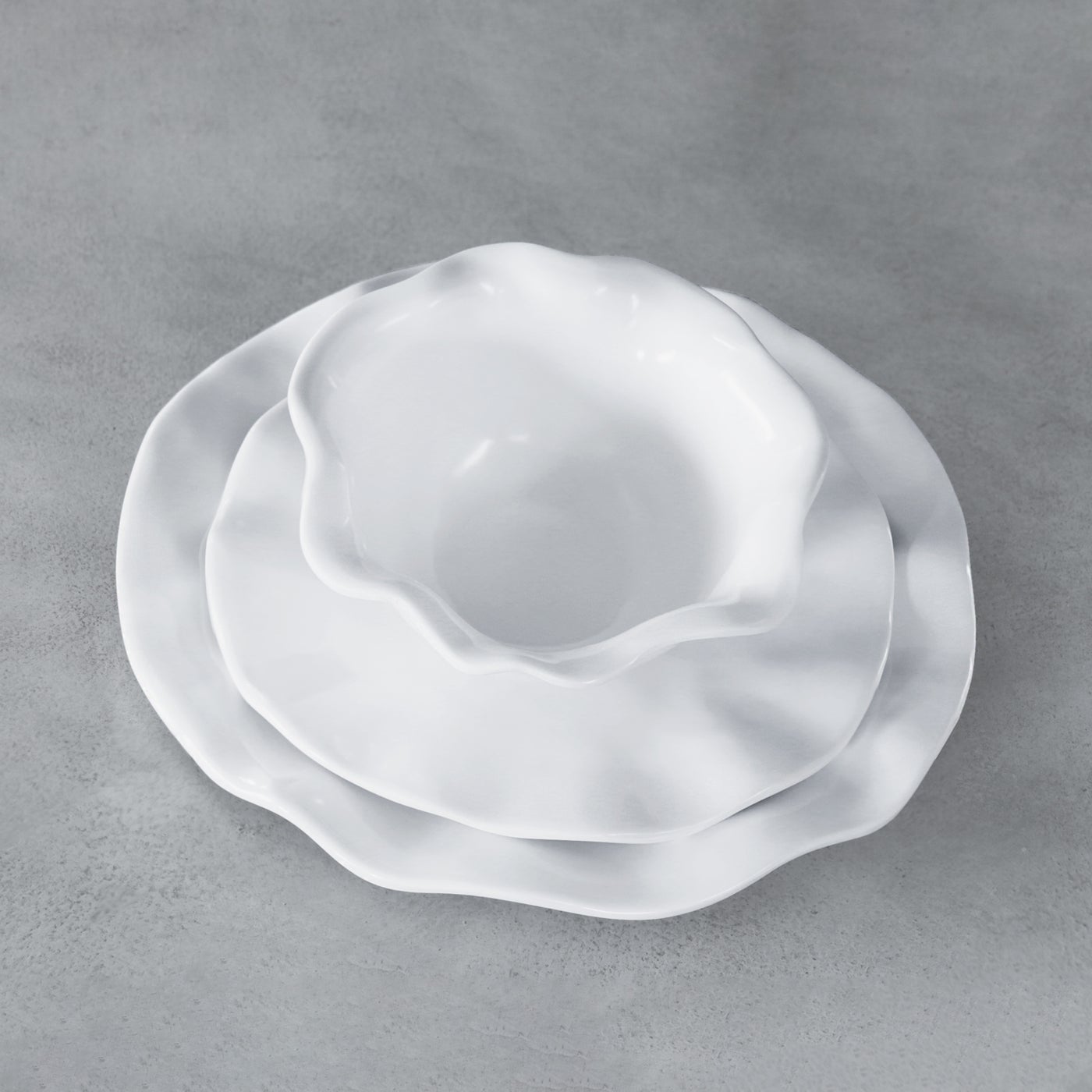 Beatriz Ball Serveware Beatriz Ball VIDA Havana 11" Dinner Plate Set of 4 (White)