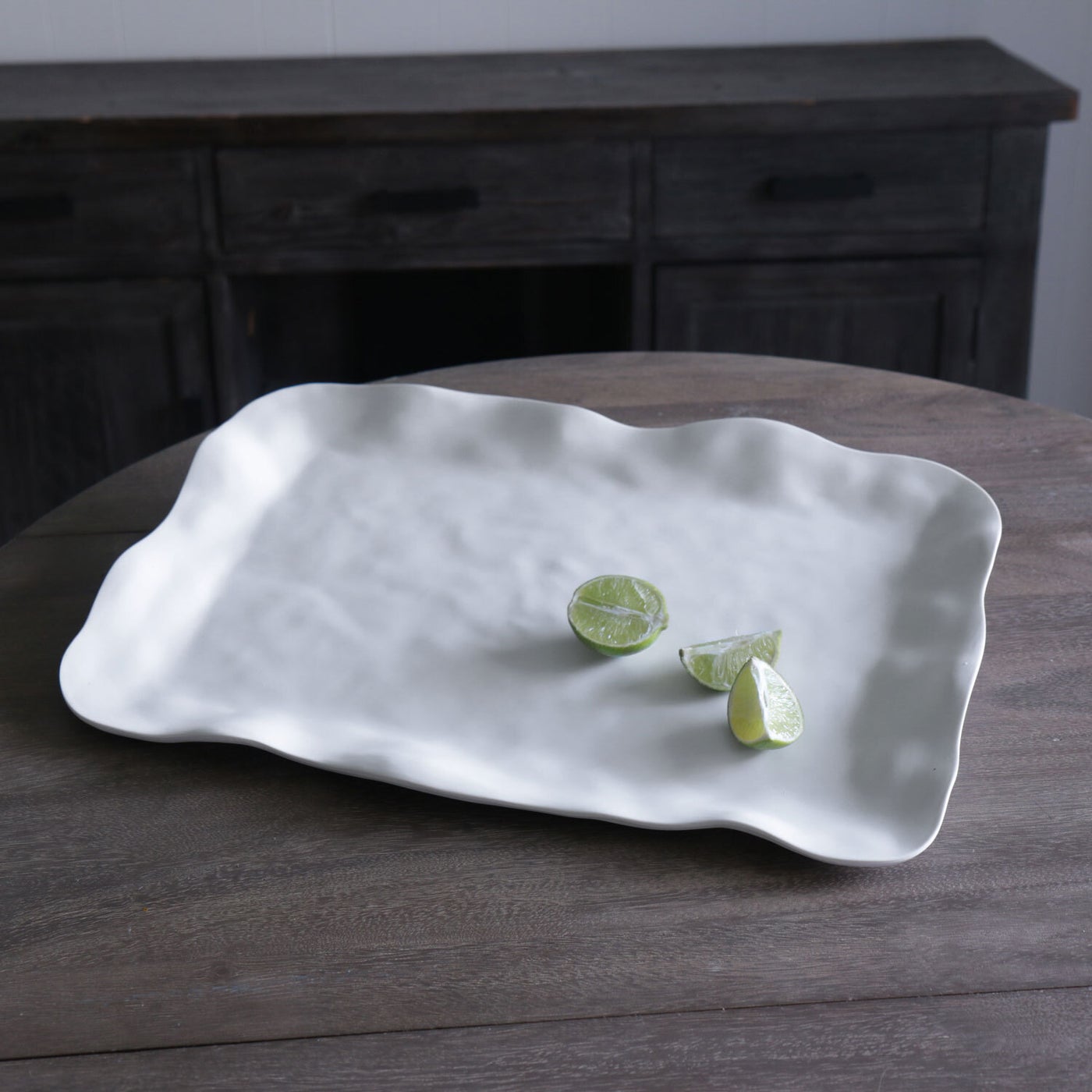 Beatriz Ball Serveware Beatriz Ball VIDA Nube Extra Large Rectangular Tray (White)