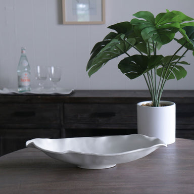 Beatriz Ball Serveware Beatriz Ball VIDA Nube Medium Oval Bowl (White)