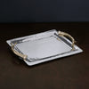 Beatriz Ball Serveware Beatriz Ball WESTERN Antler Emerson Large Tray with Gold Handles