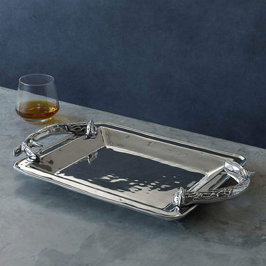 Beatriz Ball Serveware Beatriz Ball WESTERN antlers rect. tray (md) 6046