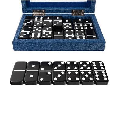Brouk & Co Giftware Blue Onyx Domino Set