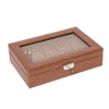 Brouk & Co Giftware Brown Watch Box 10-Slot