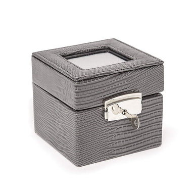 Brouk & Co Giftware Lizard Grey Watch Box 2-Slot