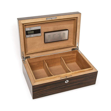 Brouk & Co Giftware Matte Ebony Cigar Humidor