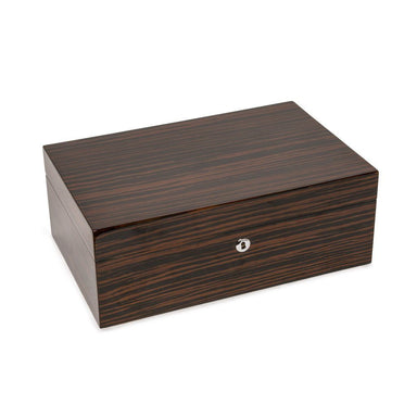 Brouk & Co Giftware Matte Ebony Cigar Humidor