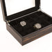 Brouk & Co Giftware Matte Ebony Watch Box - 10-slot