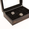 Brouk & Co Giftware Matte Ebony Watch Box - 10-slot