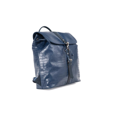 Brouk & Co Handbags Melbourne Croco Backpack, Blue