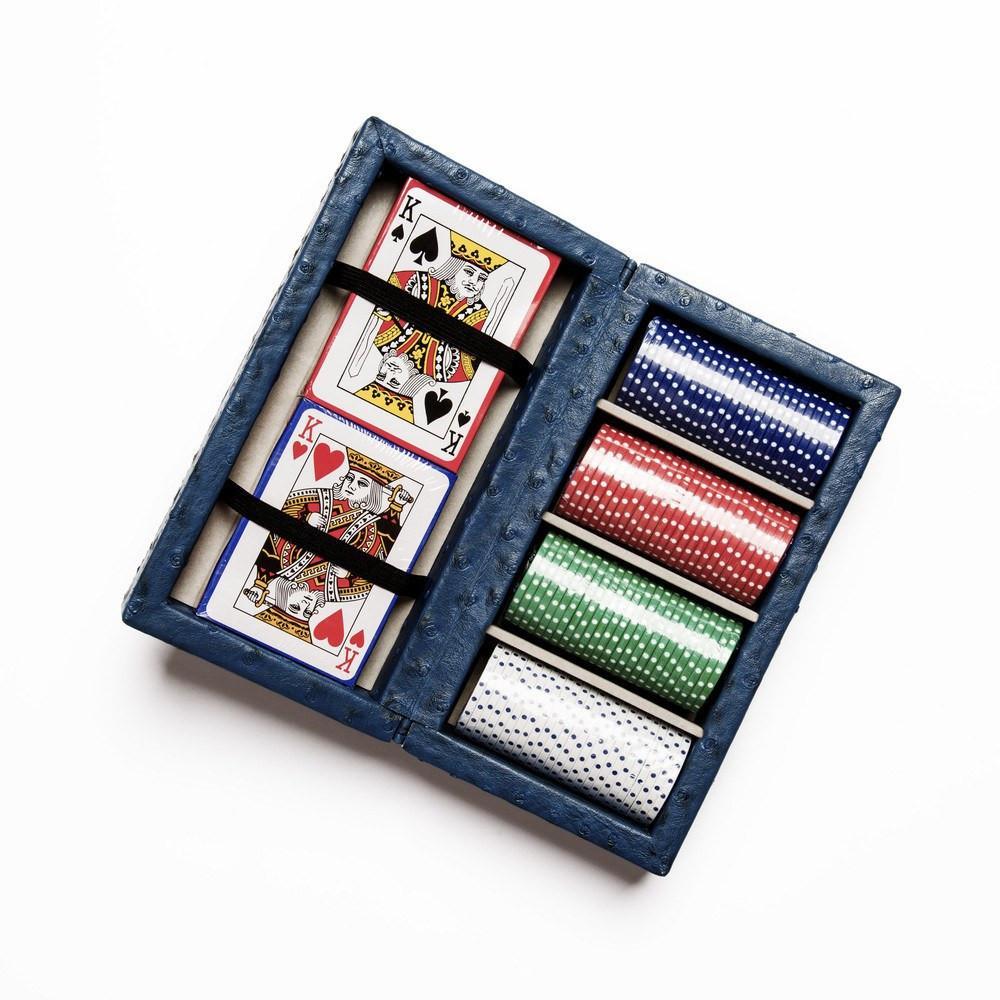 Brouk & Co Giftware Ostrich Style Poker Set
