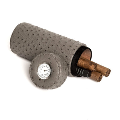 Brouk & Co Giftware Ostrich Travel Cigar Humidor