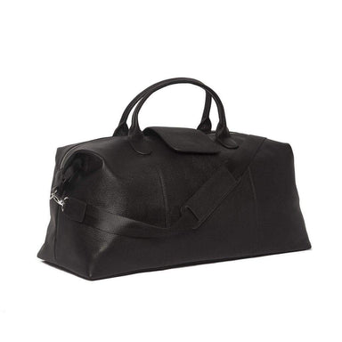 Brouk & Co Handbags Stanford Duffel Bag - Genuine Leather, Black