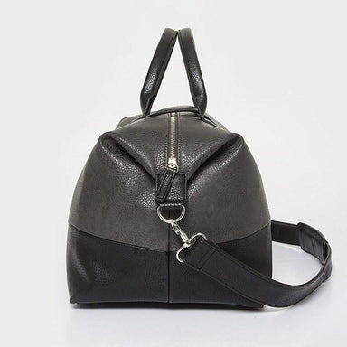 Brouk & Co Handbags The Alpha Duffel Bag, Grey & Black