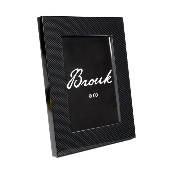 Brouk & Co Picture Frames The Carbon Fiber Picture Frame 5x7