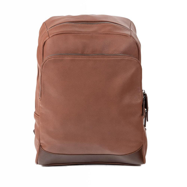 brouk and co vegan leather backpack The Davidson Backpack, Brown