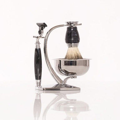 Brouk & Co Giftware Truman Shave Set, Black