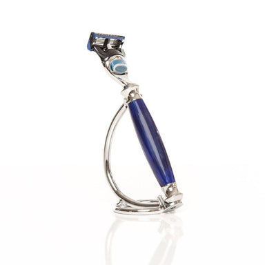 Brouk & Co Giftware Winston Razor Handle, Blue