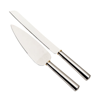 Creative Gifts Giftware Gold Ring Cake Knife & Server Set