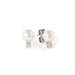 Crislu Jewelry CRISLU Accented Freshwater Pearl Stud Earrings