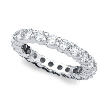 Crislu Jewelry CRISLU Brilliant Eternity Band 3 mm - Size 6