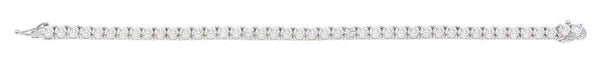 Crislu Jewelry CRISLU Classic Large Brilliant Tennis Bracelet Finished in Pure Platinum - Size 7