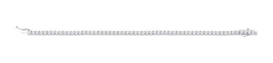 Crislu Jewelry CRISLU Classic Medium Brilliant Tennis Bracelet Finished in Pure Platinum - size 6.5