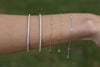 Crislu Jewelry CRISLU Classic Small Brilliant Tennis Bracelet Finished in Rose Gold - Size 6.5