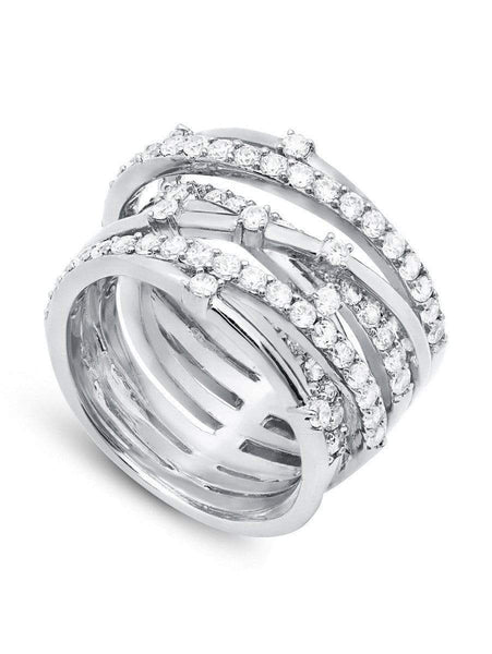 Crislu Jewelry CRISLU Entwined Ring - Size 8