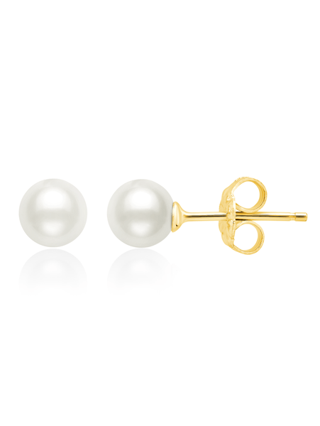 Gorgeous, Original Pearl Stud Earrings For Women And Girls