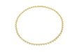 Crislu Jewelry CRISLU Infinity Tennis Necklace finished in 18KT Gold