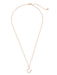 Crislu Jewelry Crislu Motif Horseshoe Pendant Necklace finished in 18kt Rose Gold