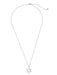 Crislu Jewelry Crislu Motif Star of David Pendant Necklace finished in Pure Platinum