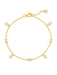 Crislu Jewelry Crislu Prism Baguette Bracelet finished in 18KT Gold