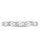 Crislu Jewelry Crislu Prism II Eternity Band finished in Pure Platinum Size 6
