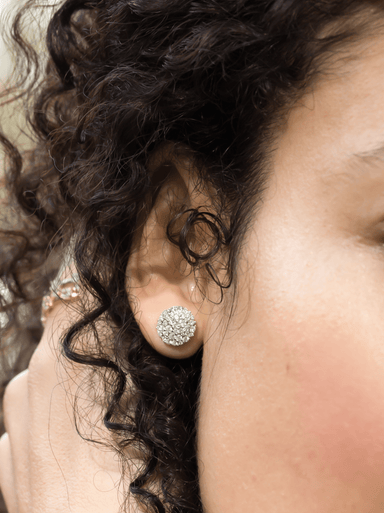 Crislu earrings rose gold hotsell