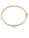 Crislu Jewelry Crislu Solara Bangle finished in 18kt Rose Gold