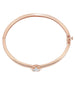 Crislu Jewelry Crislu Solara Bangle finished in 18kt Rose Gold