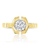 Crislu Jewelry Crislu Solara Ring finished in 18kt Gold Size 7