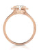 Crislu Jewelry Crislu Solara Ring finished in 18kt Rose Gold Size 7