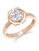Crislu Jewelry Crislu Solara Ring finished in 18kt Rose Gold Size 8