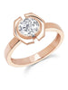 Crislu Jewelry Crislu Solara Ring finished in 18kt Rose Gold Size 8